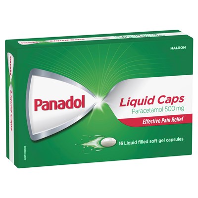 Panadol (Paracetamol) Liquid Capsules 16