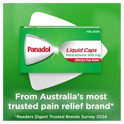 Panadol (Paracetamol) Liquid Capsules 16