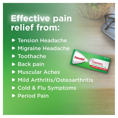 Panadol (Paracetamol) 500mg Tablets 48