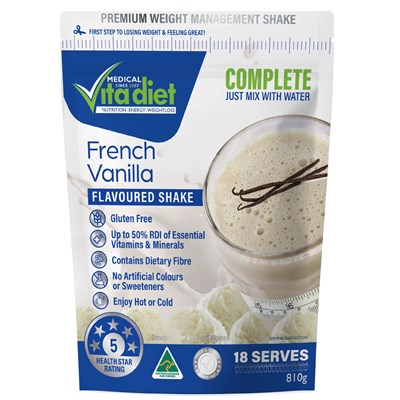 Vita Diet French Vanilla Shake 18 Serve Pouch