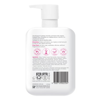 Euky Bear Hair & Body Wash 300mL