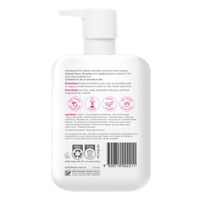 Euky Bear Bubble Bath 300mL