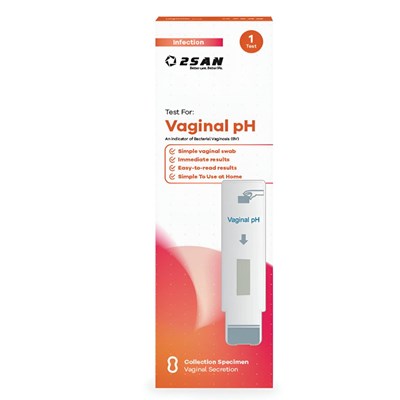 2SAN Vaginal pH Rapid Test 1 Pack