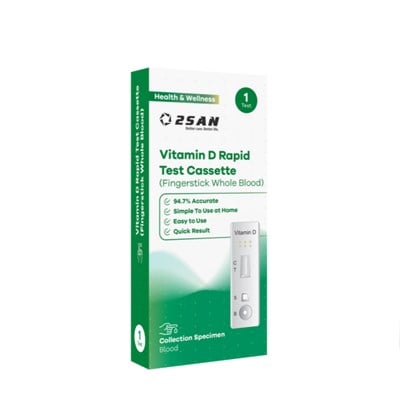 2SAN Vitamin D Rapid Test Cassette 1 Pack