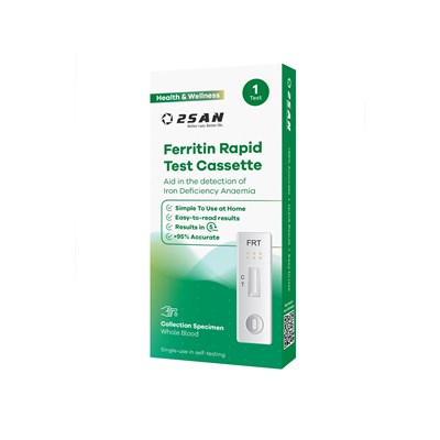 2San Ferritin (Iron) Rapid Test 1 Pack