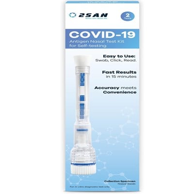 2SAN Covid-19 Nasal Pen Test 2 Pack