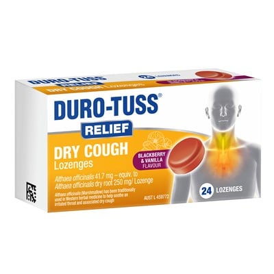 DURO-TUSS RELIEF Dry Cough Lozenge 24s