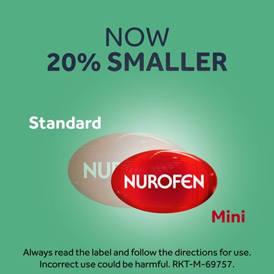 Nurofen Zavance Mini (Ibuprofen) Fast Pain Relief 200mg Liquid Capsules 32
