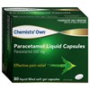 Chemists' Own Paracetamol 500mg Liquid Capsules 80