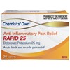 Chemists' Own Anti-inflammatory Rapid Pain Relief (diclofenac) 25mg Tablets 30