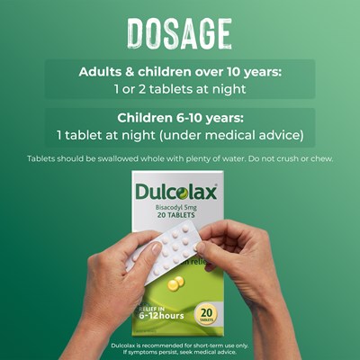 Dulcolax Laxatives 5mg 20 Tablets