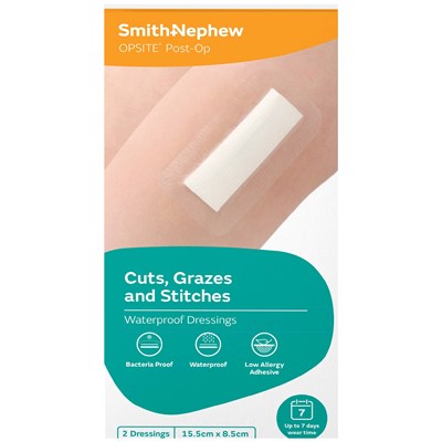 Opsite Post-Op 15.5cm x 8.5cm 2 Pack