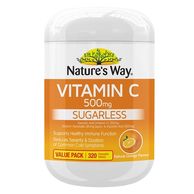 Nature's Way Vitamin C 500mg 320 Tablets