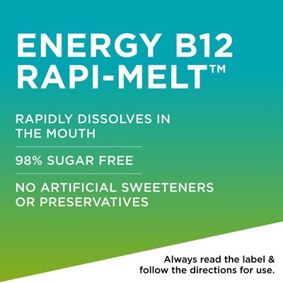 Blackmores Energy B12 Rapi-Melt™ 60 Melts