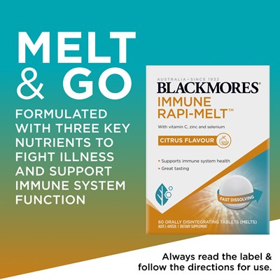 Blackmores Immune Rapi-Melt 60 Melts