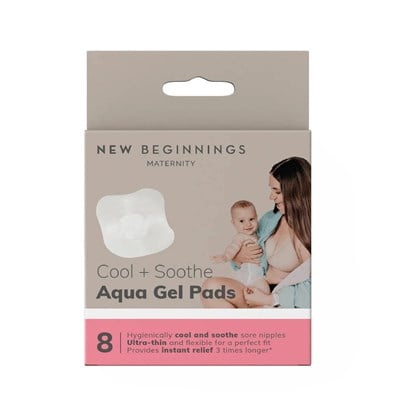 New Beginnings Aqua Gel Breast Pad 8 Pack