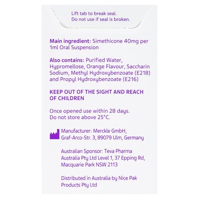Infacol Effective Colic Relief Orange 85mL