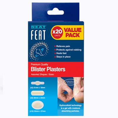 Neat Feat Blister Plasters 20 Pack