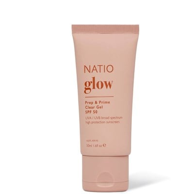 Natio Glow Daily Radiance Clear Gel Sunscreen SPF 50 50mL