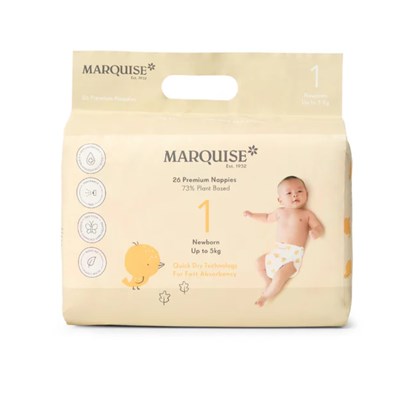 Marquise Newborn Eco Nappies Size 1