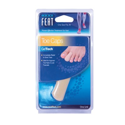 Neat Feat Gel Lined Toe Caps 1 Pair