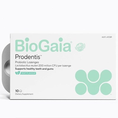 BioGaia Prodentis Probiotic Lozenges Mint 10 Pack