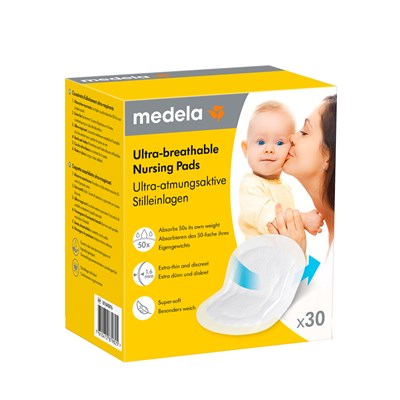 Medela Ultra-breathable Nursing Pads 30 pack