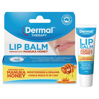 Dermal Therapy Lip Balm Manuka Honey 10g