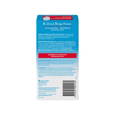 Dermal Therapy Scar Treatment Patch 7cm x 3cm