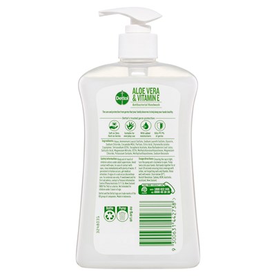 Dettol Anti-Bacterial Hand Wash Aloe Vera 500mL