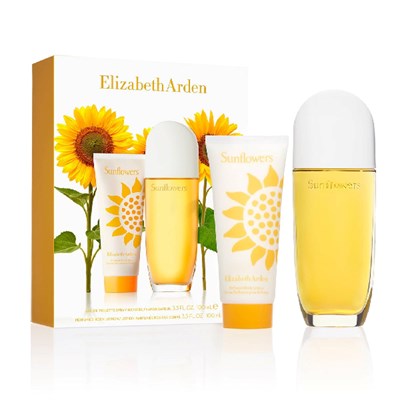 Elizabeth Arden Sunflowers Eau de Toilette 100ml & Body Lotion 2 Piece Set