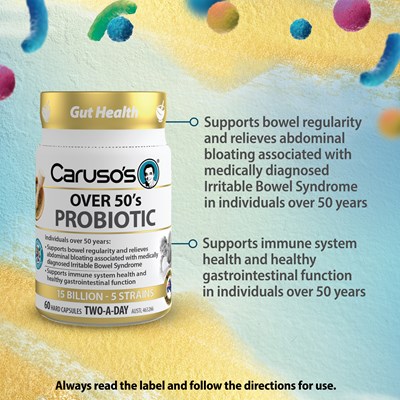 Caruso's Over 50’S Probiotic 60 Capsules