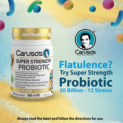 Caruso's Super Strength Probiotic 30 Capsules