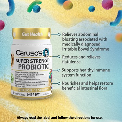 Caruso's Super Strength Probiotic 30 Capsules