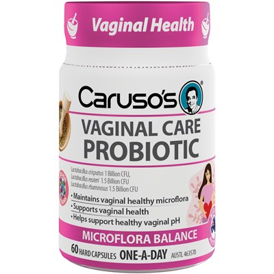 Caruso's Vaginal Care Probiotic 60 Capsules