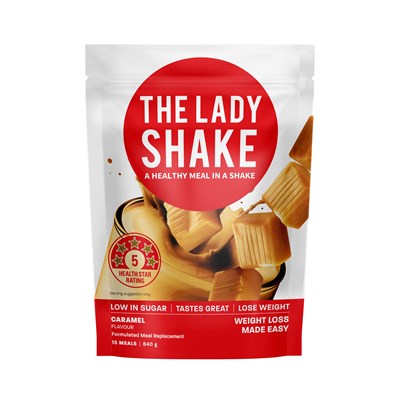 The Lady Shake Caramel 840g