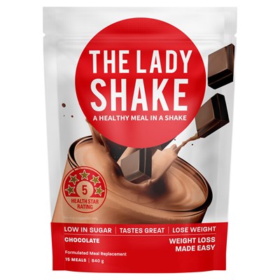 The Lady Shake Chocolate 840g