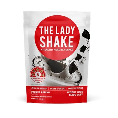 The Lady Shake Cookies & Cream 840g