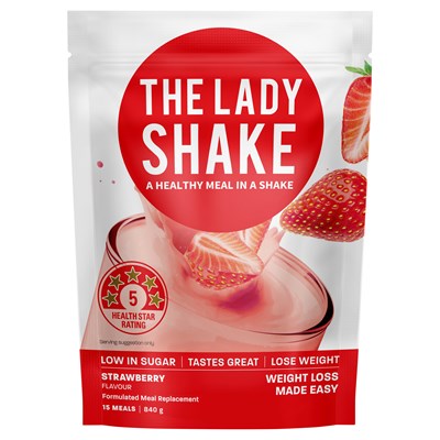 The Lady Shake Strawberry 840g