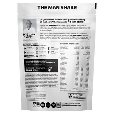 The Man Shake Caramel 840g