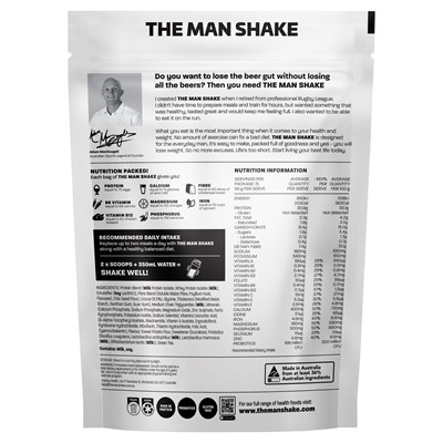 The Man Shake Chocolate 840g