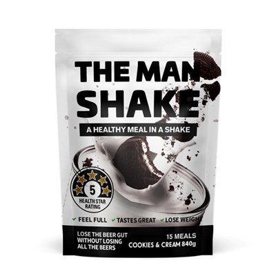 The Man Shake Cookies & Cream 840g