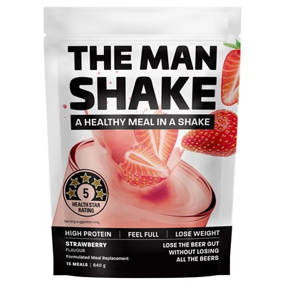 The Man Shake Strawberry 840g
