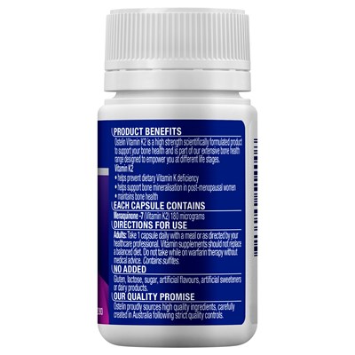 Ostelin Vitamin K2 60 Capsules