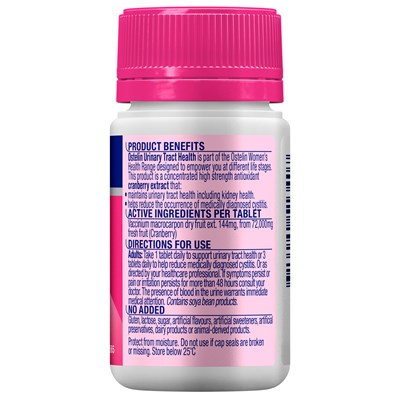 Ostelin Urinary Tract Health 30 Tablets