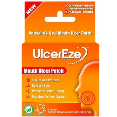 UlcerEze Mouth Ulcer Patch 6 Patches