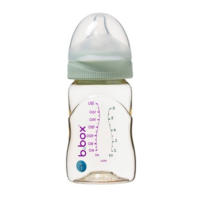 b.box PPSU  Baby Bottle Sage 180mL