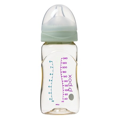 b.box PPSU Baby Bottle Sage 240mL