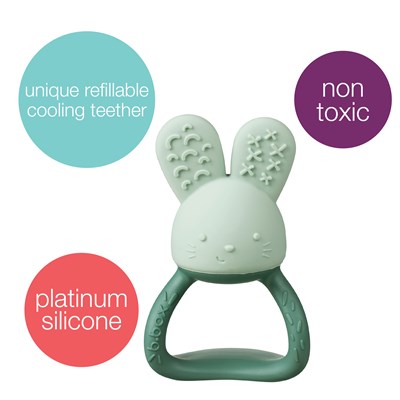 b.box Chill + Fill Teether - Sage