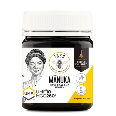 1839 UMF 10+ / MGO 260+ Manuka Honey 250g